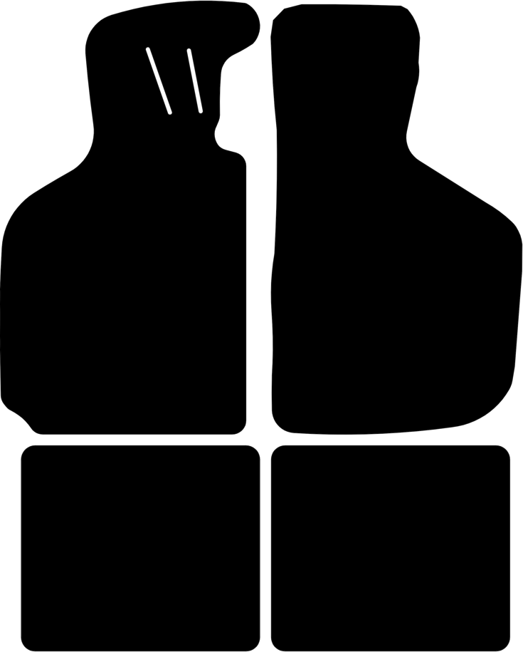 Automatten Volkswagen 1600 (1969-1973) - Premium
