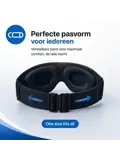 Slaapmasker Bluetooth 3D - Traagschuim Luxe