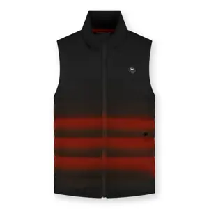 Infrarood verwarmde Bodywarmer Man - Zwart