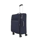 Travelite 4 wheel trolley m expandable Blauw