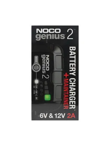 Genius2EU 6V/12V Acculader 2A voor Diverse Accu's