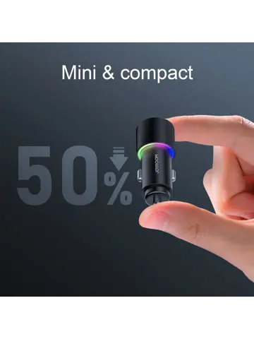 Autolader 3-in-1 - 24W - Zwart