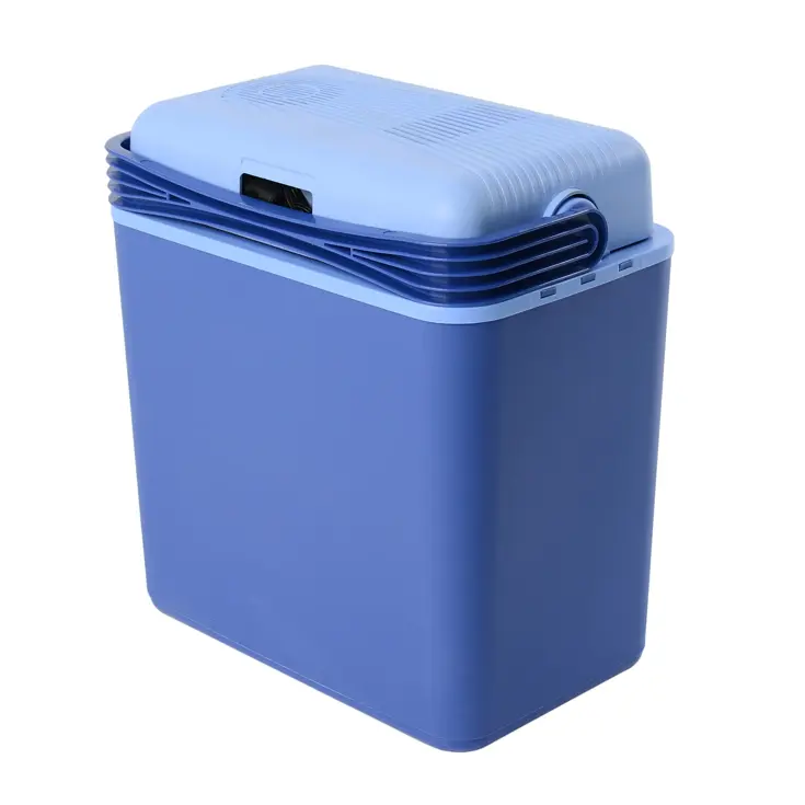 Koelbox 12V met 24 Liter inhoud en handig hengsel