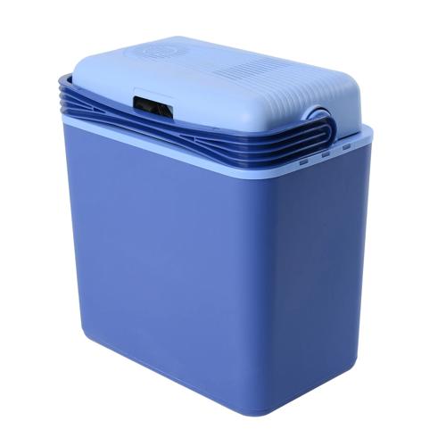 Koelbox 12V met 24 Liter inhoud en handig hengsel