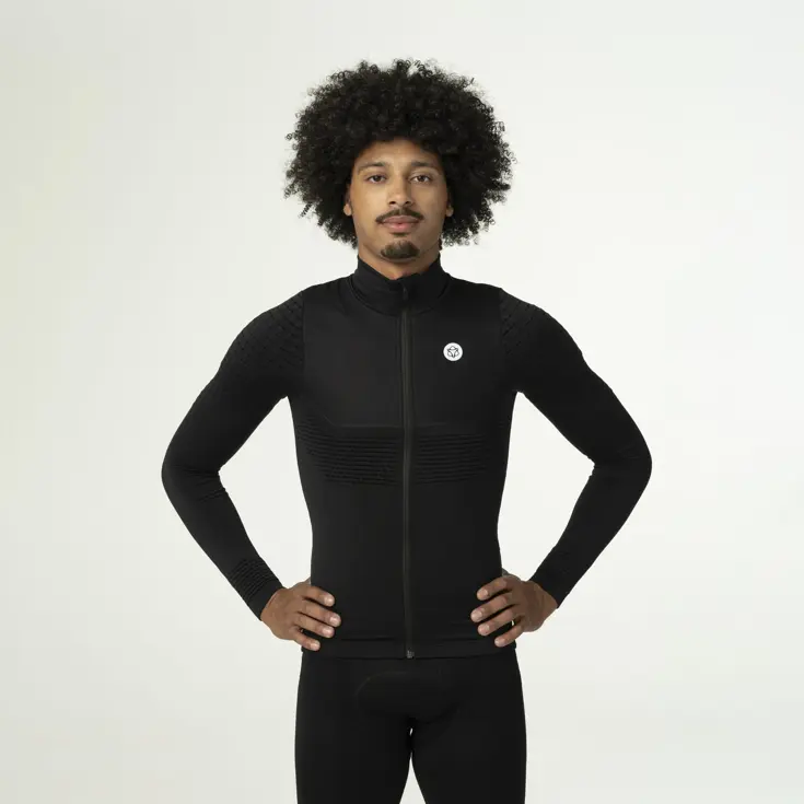 Seamless Fietsshirt Lange Mouwen Performance Heren