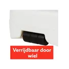 Parasol Ecru Ø3m Met Voet En Hoes