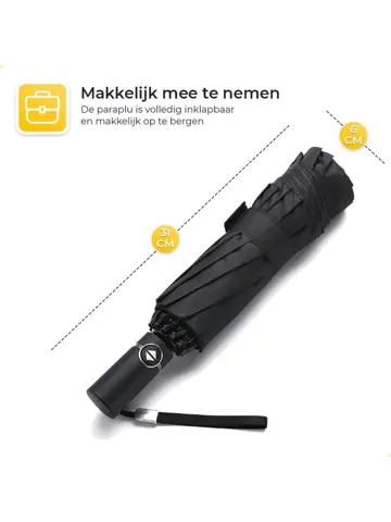 Stormparaplu met Hoes