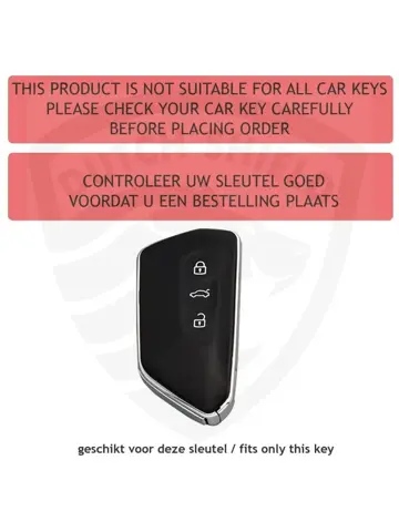 TPU Sleutelhoesje VW - Skoda Seat Cupra clear 204