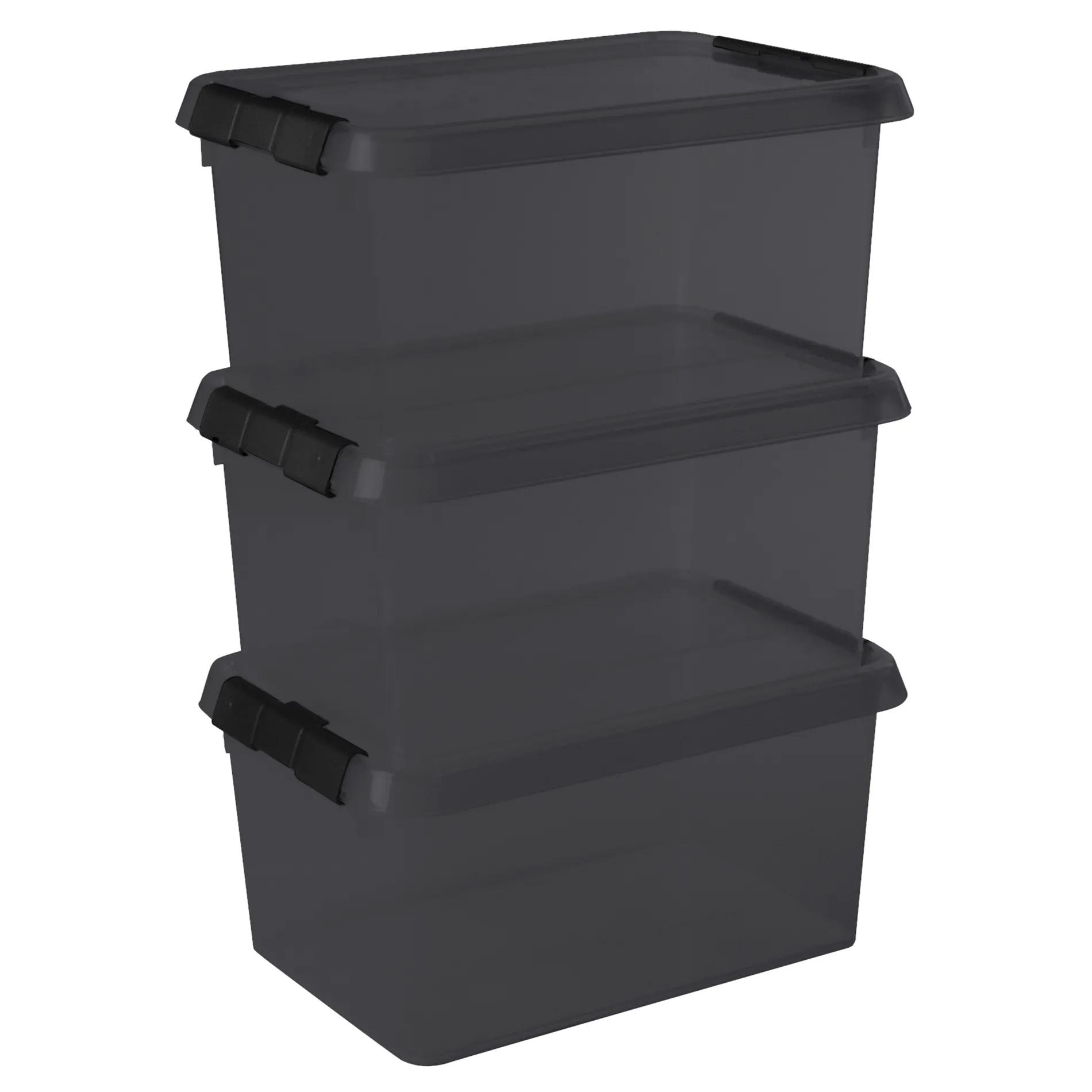 Sunware  Comfort line  Opbergbox  6L  3-dlg  Gray