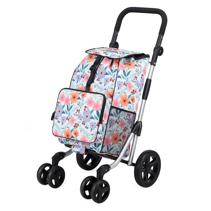Boodschappentrolley 60L - 4 Wielen