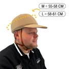 Vizorz SwitchCap fietshelm - Cap Beige