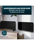 Paneelverwarming - Elektrische kachel - 2000 W