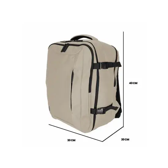 Rugtas RPET  - Geschikt als handbagage - 20L