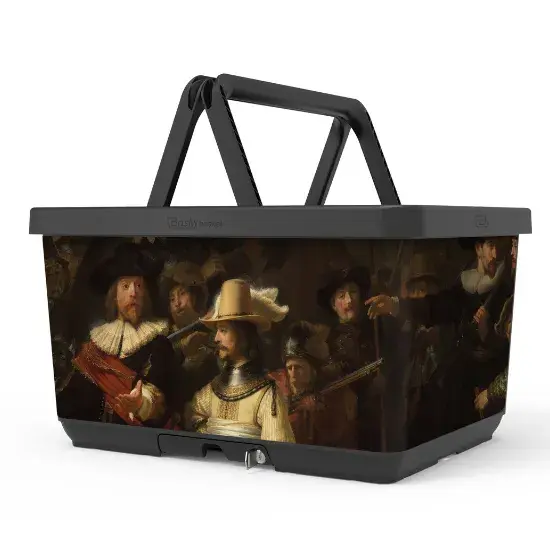 Fietsmand Basky De Nachtwacht