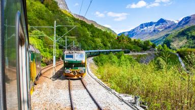 Noorwegen_Flam_trein_spoor_bergen