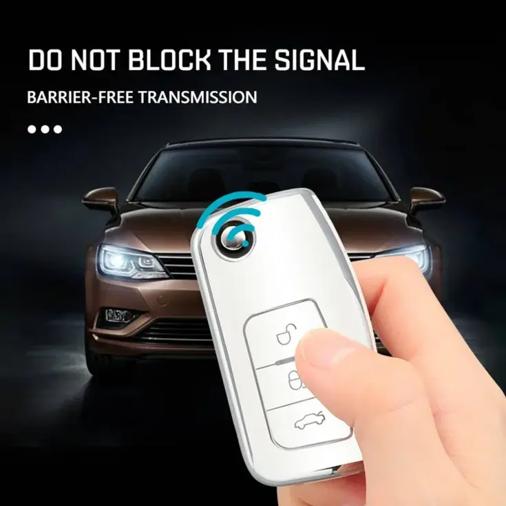 TPU Sleutelhoesje voor Ford zwart G3