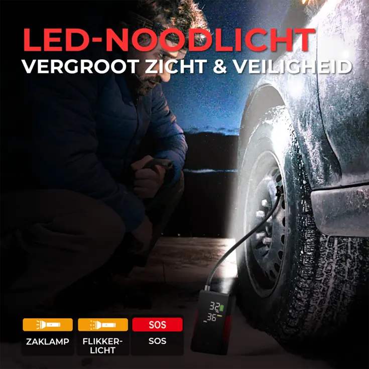 Air-200 - Luchtcompressor & Elektrische fietspomp
