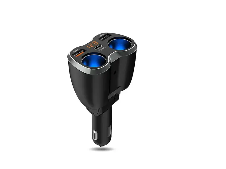 Autolader & Splitter 2x USB 1x USB-C 12/24V
