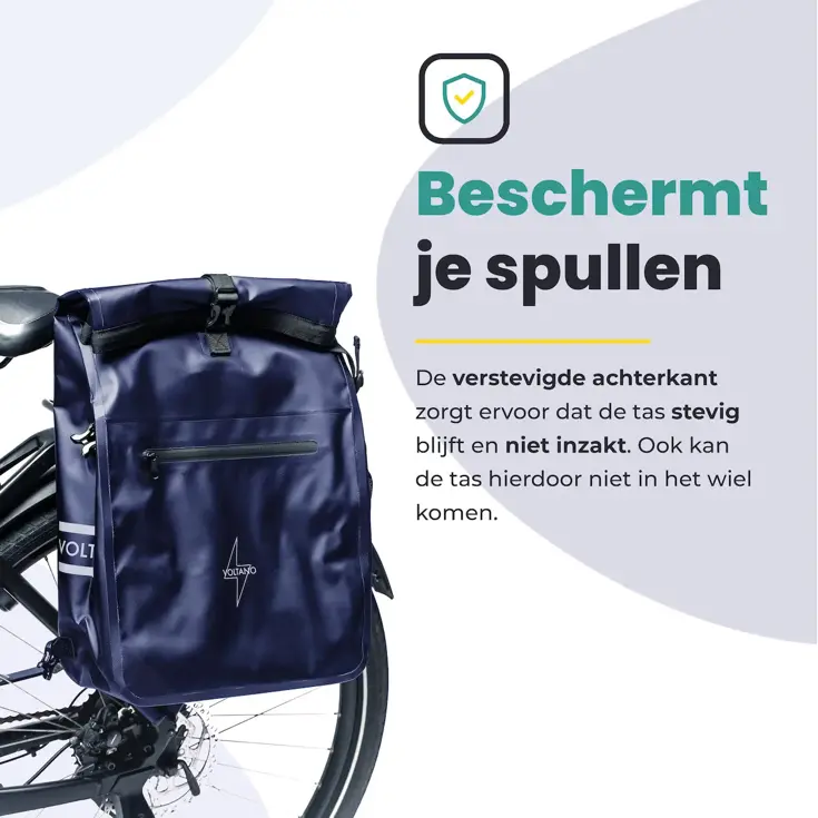 Voltano Luxe E-bike Fietstas / Rugtas
