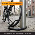 R2B Fietsslot met cijferslot - 110 cm