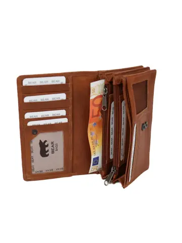 Violan - Dames portemonnee - Leer - Ritsvakken