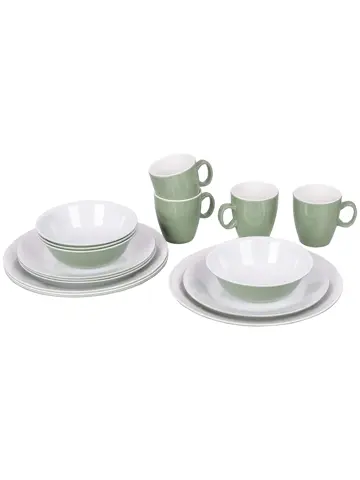 Servies Two-tone 16 Stuks