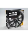WRC Wieldoppen 13" - zwart/zilver 4 stuks