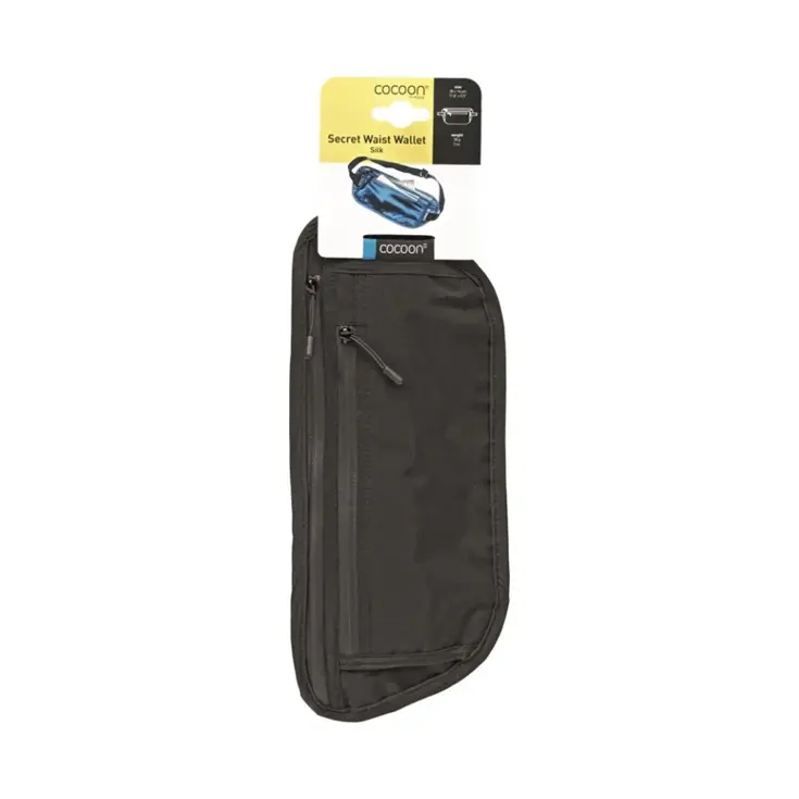 Cocoon Secret Heupriem Wallet Zwart