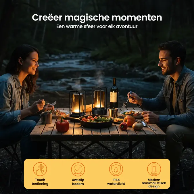 Goliving Lumina Tafellamp Oplaadbaar 17.5cm