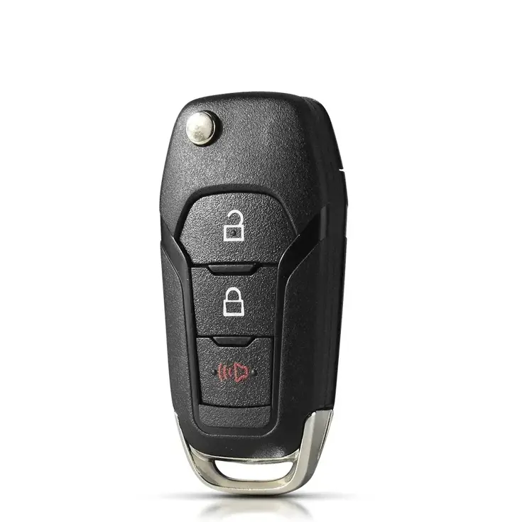 Klapsleutelbehuizing 3 knops geschikt voor Ford