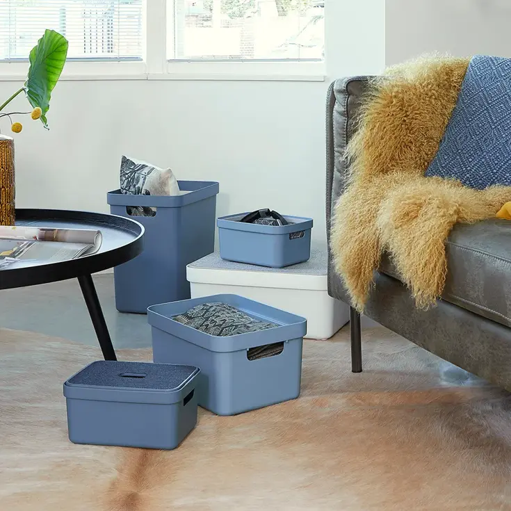Sigma home - Opbergbox - 24L - 4-delig