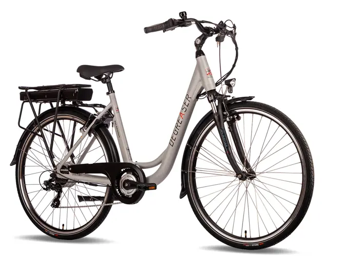 Degreaser dames ebike 45 cm 10.4 Ah 7sp