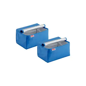 Sunware Square 24L koeltas 2 dlg - blauw