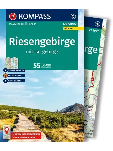 Wandelgids WF 5996 Riesengebirge