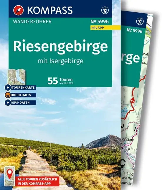 Wandelgids WF 5996 Riesengebirge