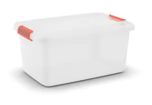 Kis K Latch Opbergbox L - 43L - transparant