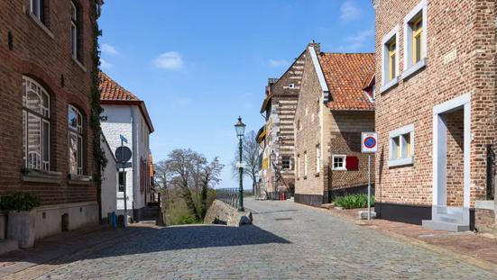 Straatbeeld in Elsloo, Limburg