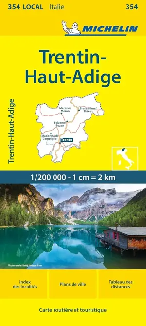 Wegenkaart Local 354 Trentino