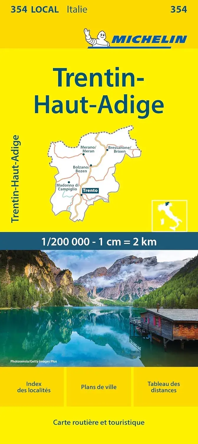 Wegenkaart Local 354 Trentino