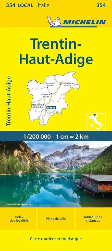 Wegenkaart Local 354 Trentino