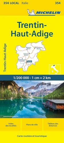 Wegenkaart Local 354 Trentino