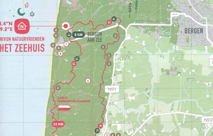 Trektochtkaart 04 Zeehuis