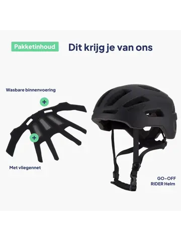 RIDER fietshelm lichtgewicht