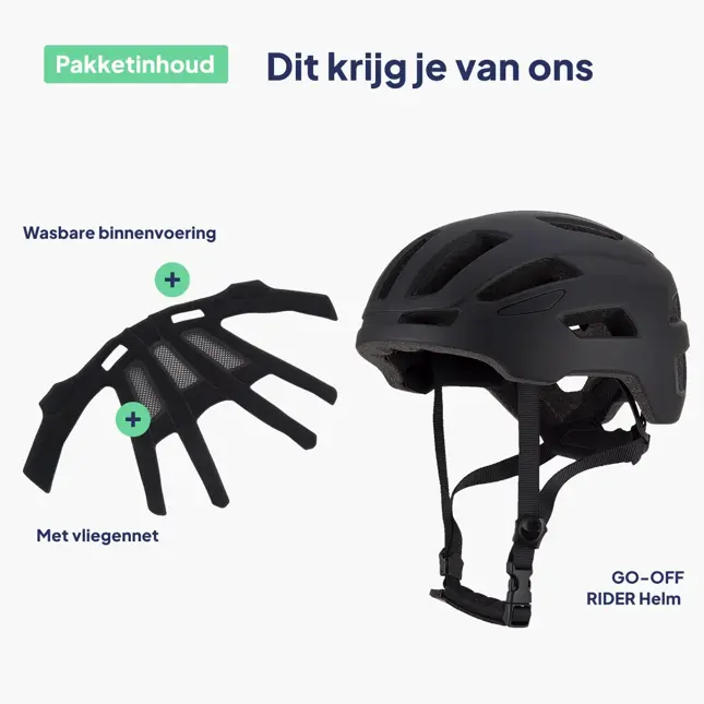 RIDER fietshelm lichtgewicht