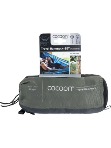 Cocoon Travel Hammock Double Set, Cypress Green