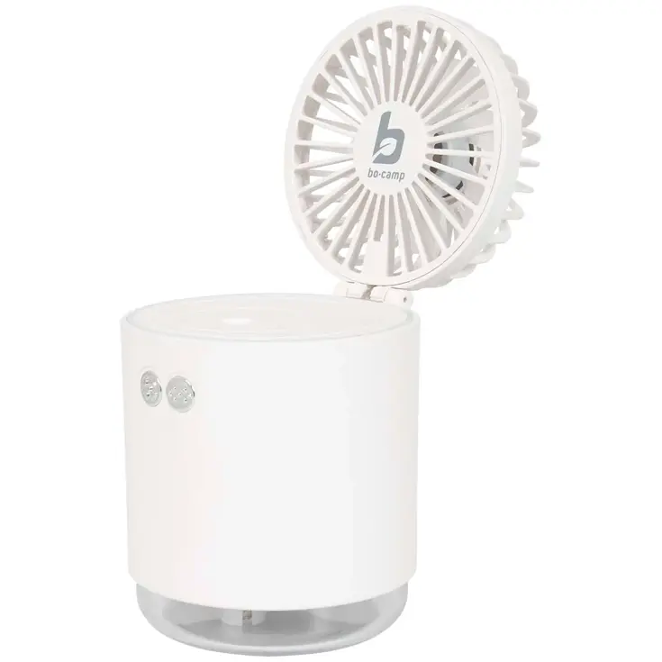 Ventilator met luchtbevochtiger