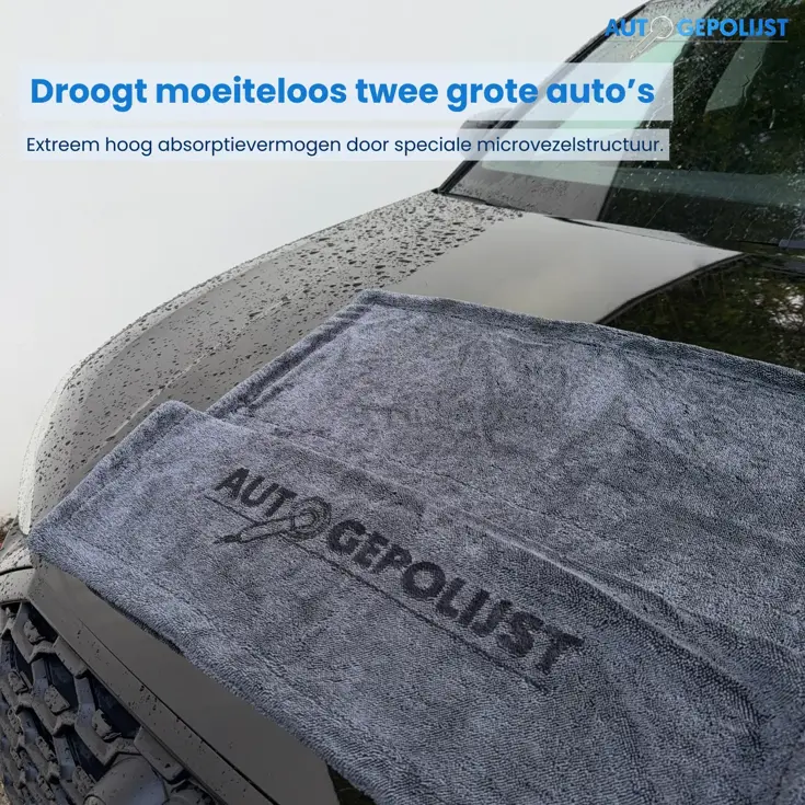 Auto Droogdoek - Microvezeldoek  XXL - 70 x 100 cm