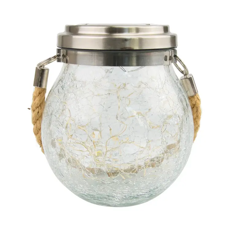RexTech Solar hanglamp Betsy - Glazen bol