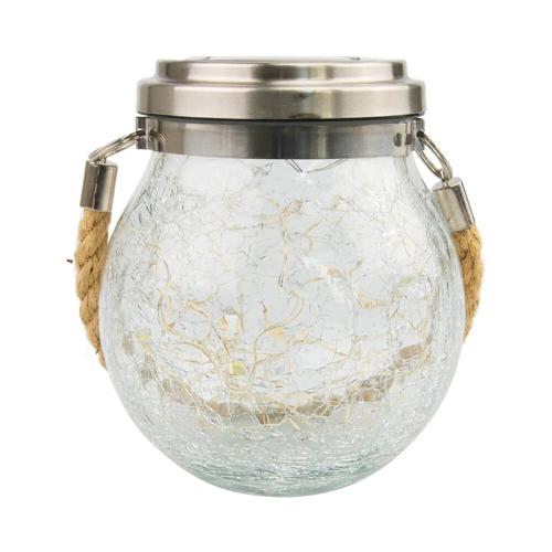 RexTech Solar hanglamp Betsy - Glazen bol