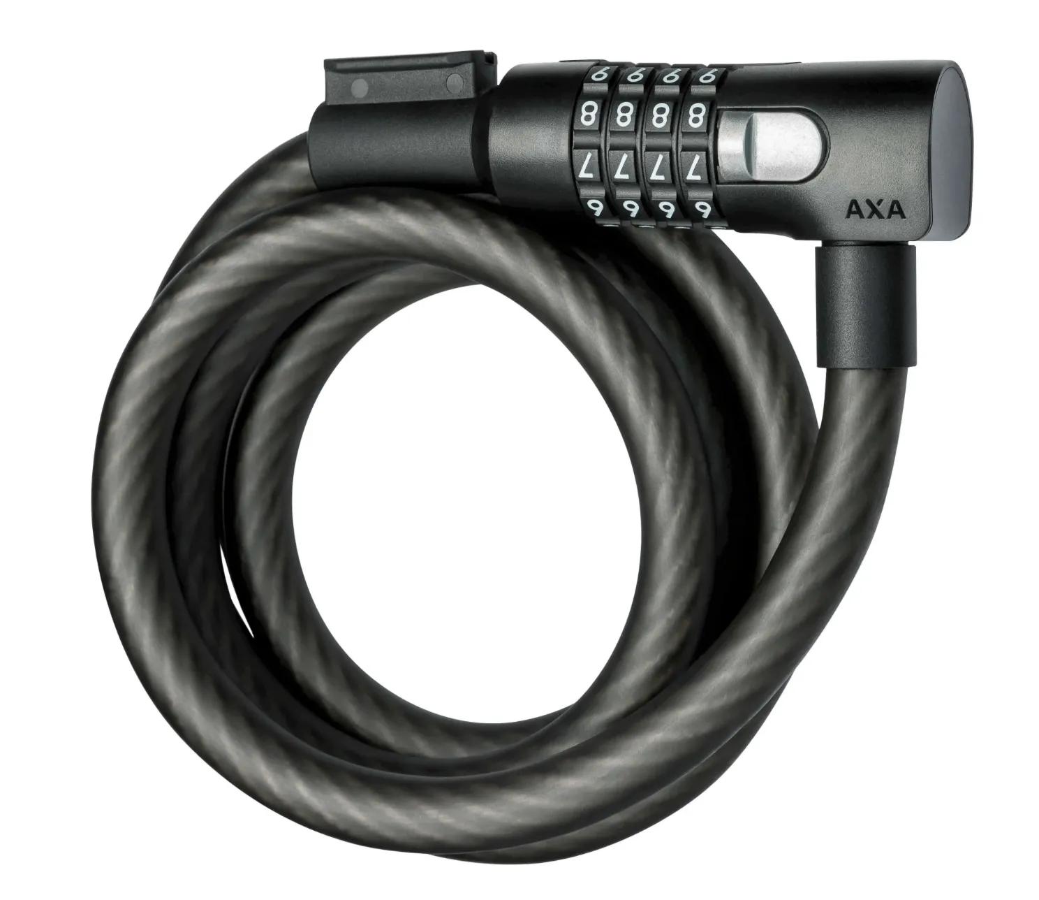 Axa  kabelslot code Resolute C180/15  Zwart main product image